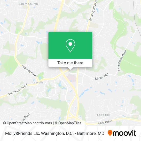 Molly$Friends Llc map
