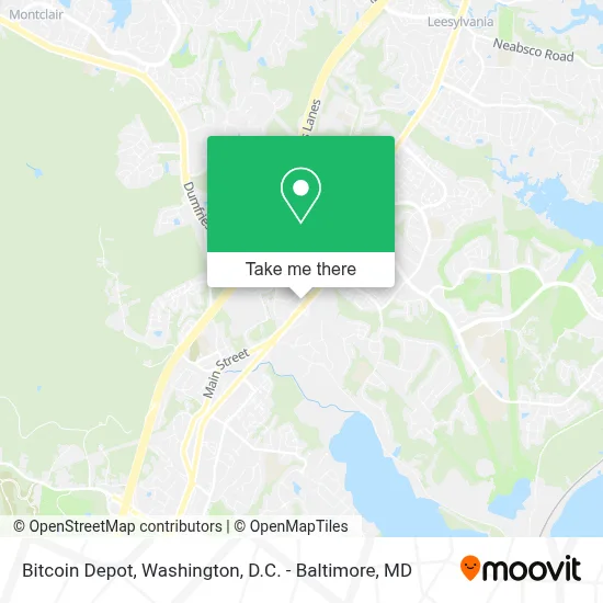 Bitcoin Depot map