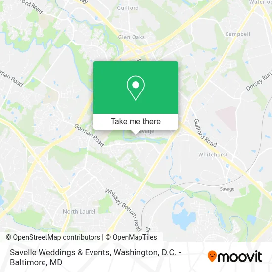Savelle Weddings & Events map