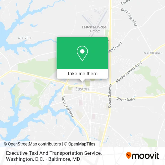 Executive Taxi And Transportation Service map