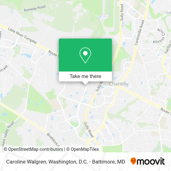 Caroline Walgren map