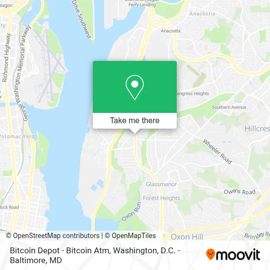 Bitcoin Depot - Bitcoin Atm map