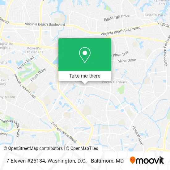7-Eleven #25134 map