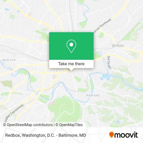 Redbox map