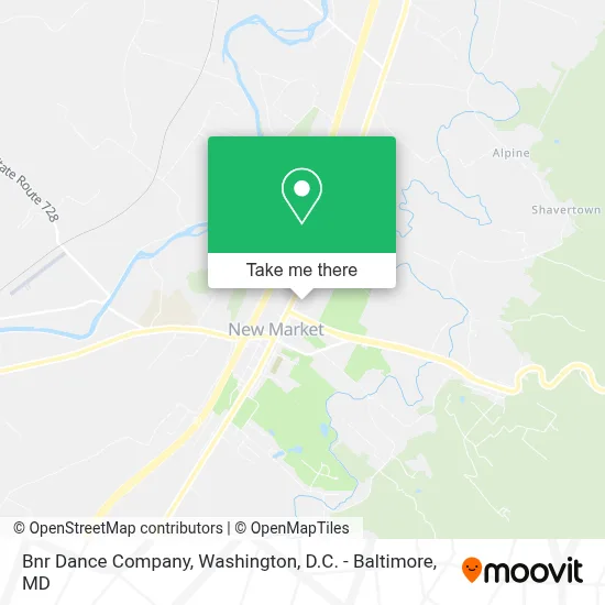 Bnr Dance Company map
