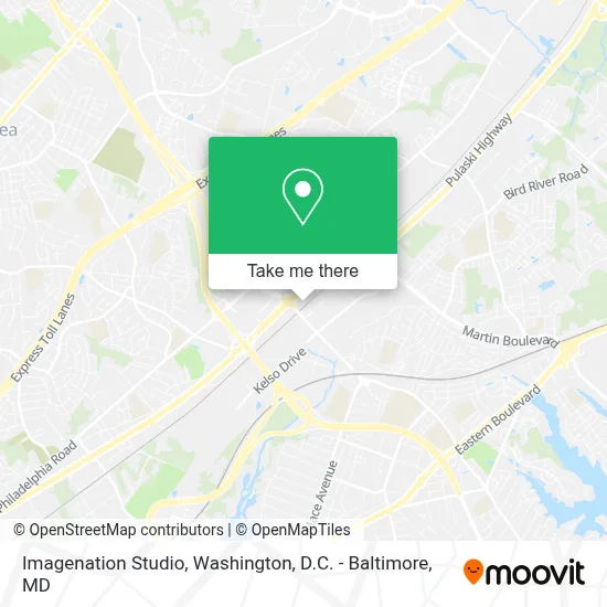 Imagenation Studio map