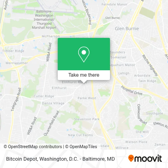 Bitcoin Depot map