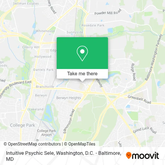 Intuitive Psychic Sele map