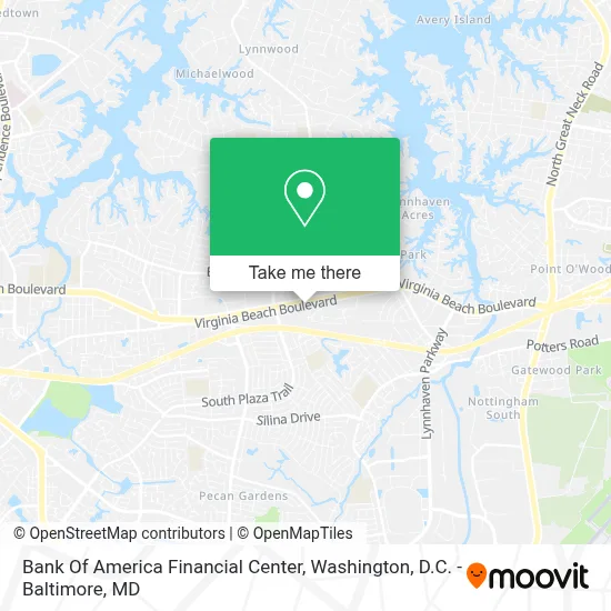 Bank Of America Financial Center map