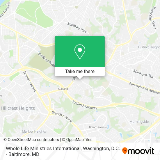 Whole Life Ministries International map