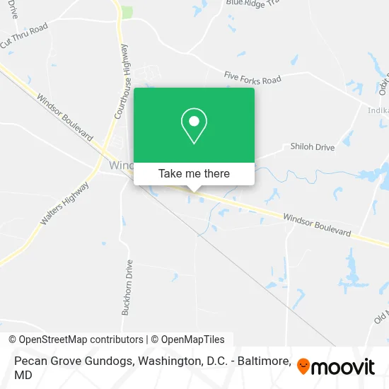 Pecan Grove Gundogs map