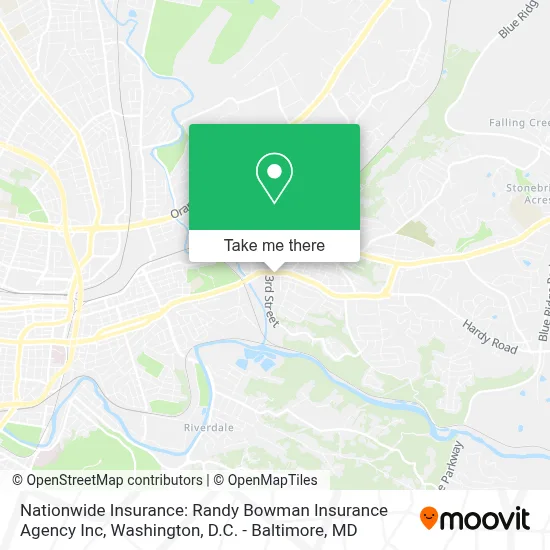 Nationwide Insurance: Randy Bowman Insurance Agency Inc map