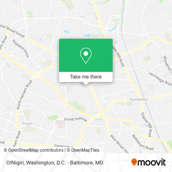 O!Nigiri map