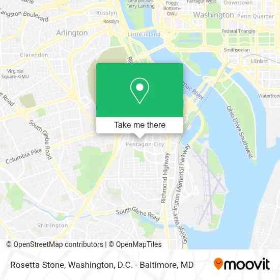 Rosetta Stone map