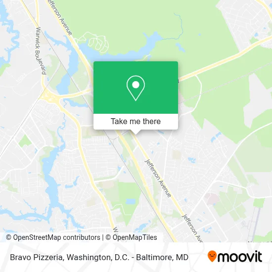 Bravo Pizzeria map
