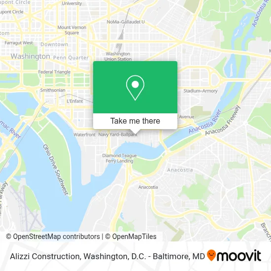 Alizzi Construction map