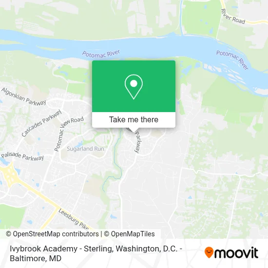 Ivybrook Academy - Sterling map