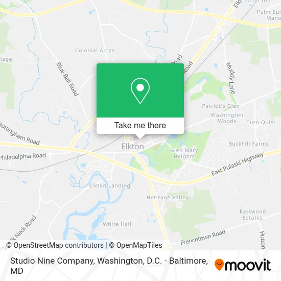 Studio Nine Company map