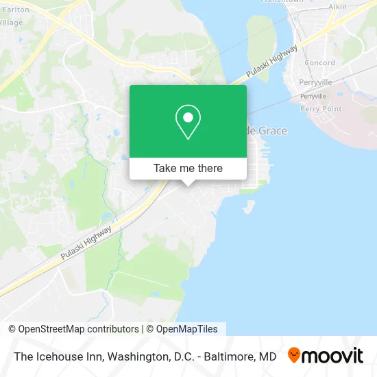 The Icehouse Inn map