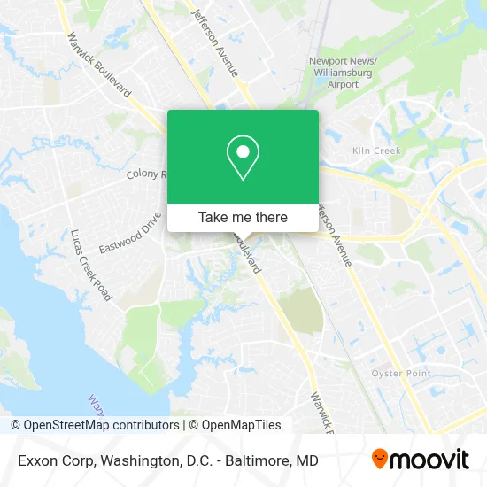 Exxon Corp map