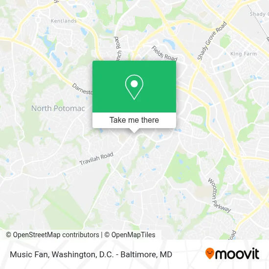 Music Fan map