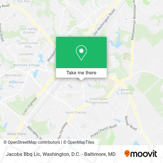 Jacobs Bbq Llc map