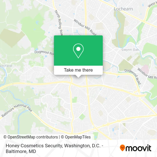 Honey Cosmetics Security map