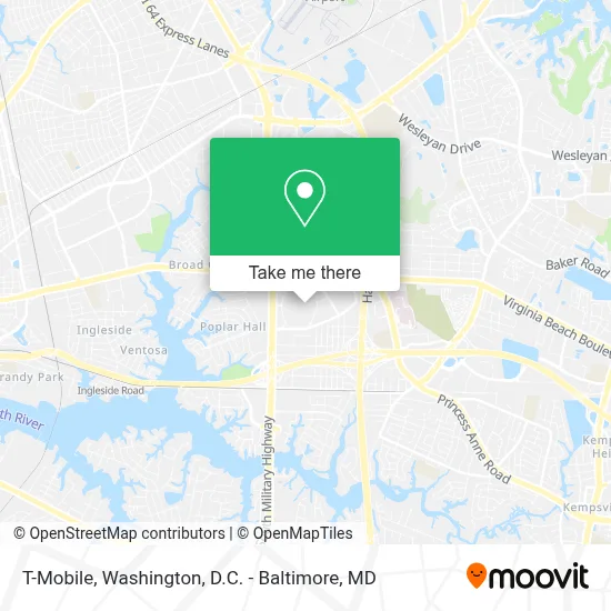 T-Mobile map