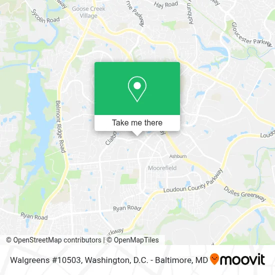 Walgreens #10503 map