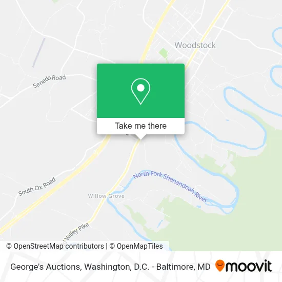 George's Auctions map