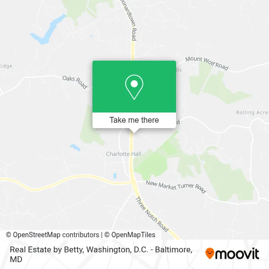 Real Estate by Betty map