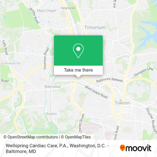 Wellspring Cardiac Care, P.A. map