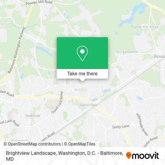 Brightview Landscape map