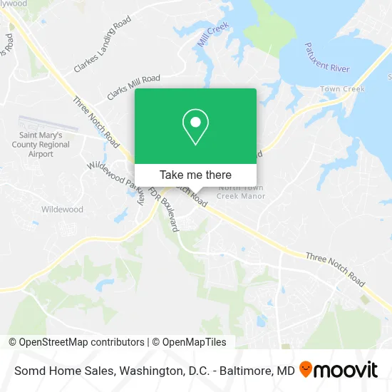 Somd Home Sales map