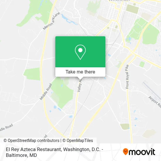 El Rey Azteca Restaurant map