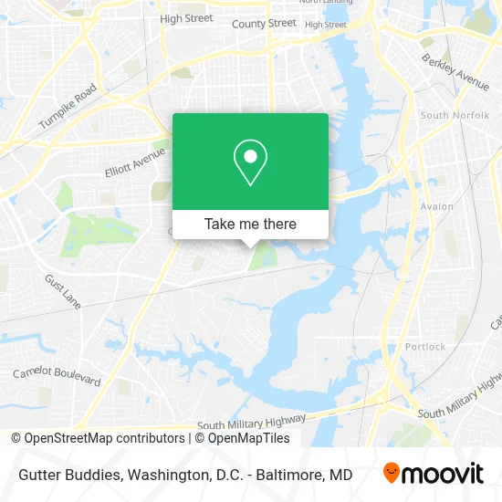 Gutter Buddies map