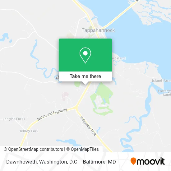 Dawnhoweth map