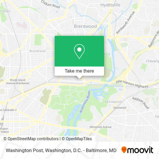 Washington Post map