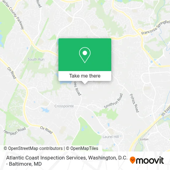 Atlantic Coast Inspection Services map