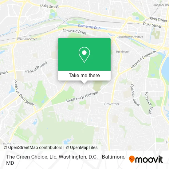 The Green Choice, Llc map