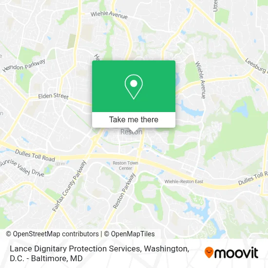 Lance Dignitary Protection Services map