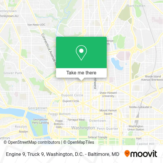 Engine 9, Truck 9 map