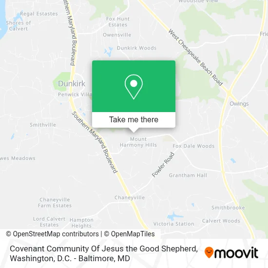Covenant Community Of Jesus the Good Shepherd map