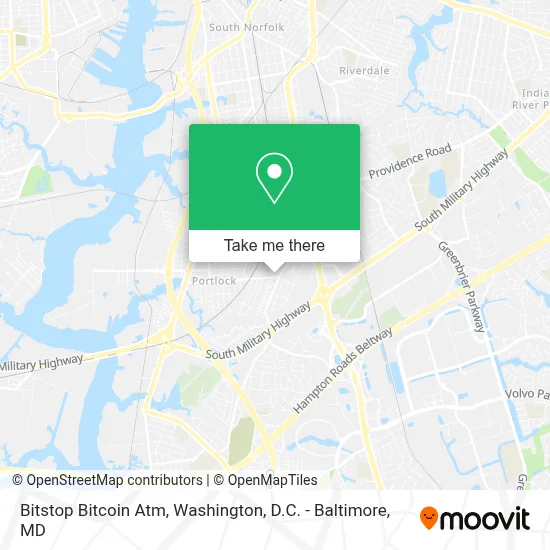 Bitstop Bitcoin Atm map