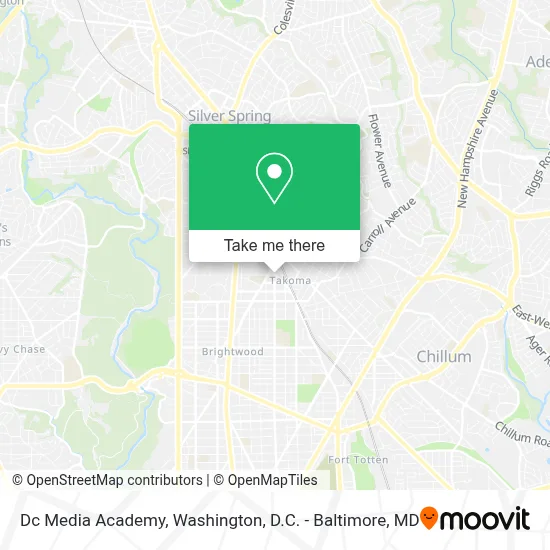 Dc Media Academy map