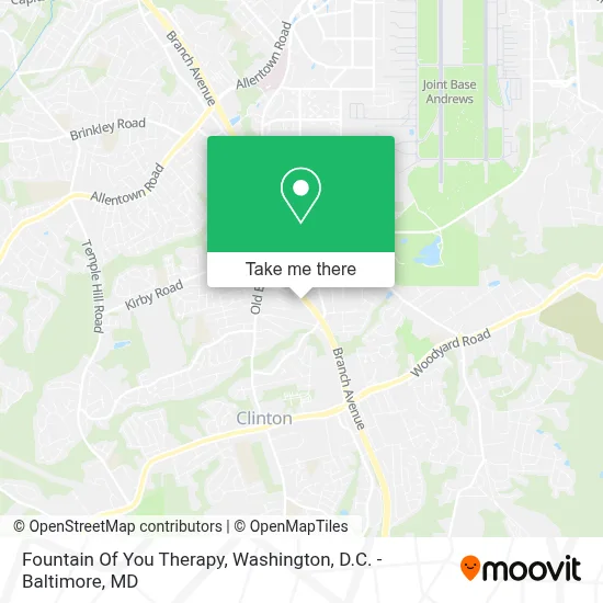 Fountain Of You Therapy map
