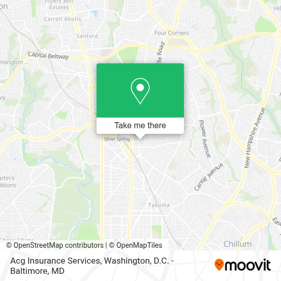 Acg Insurance Services map