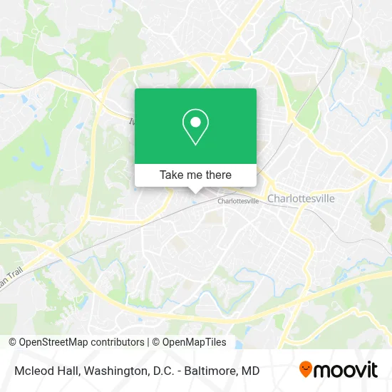 Mcleod Hall map