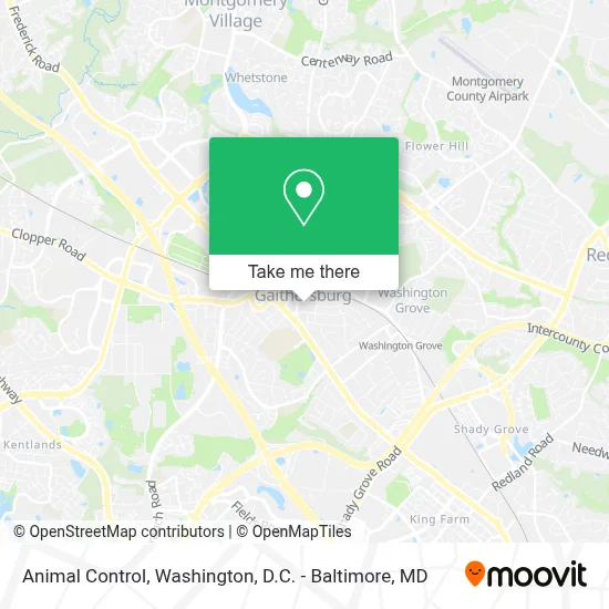 Animal Control map