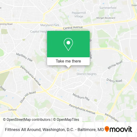 Fittness All Around map